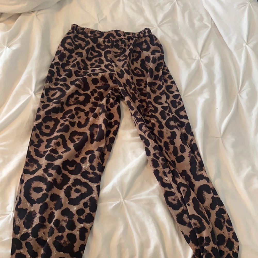 Leopard pants